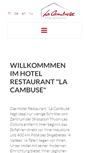 Mobile Screenshot of lacambuse.ch